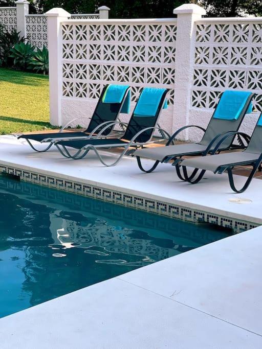 Villa Santa Cristina Cerca Del Mar Marbella Bagian luar foto